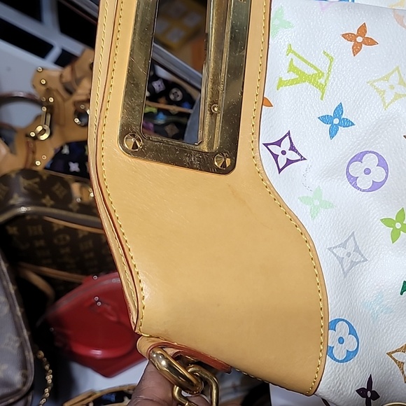 LOUIS VUITTON Judy GM 2Way Chain Shoulder Bag Monogram Multicolor - Picture 3 of 15